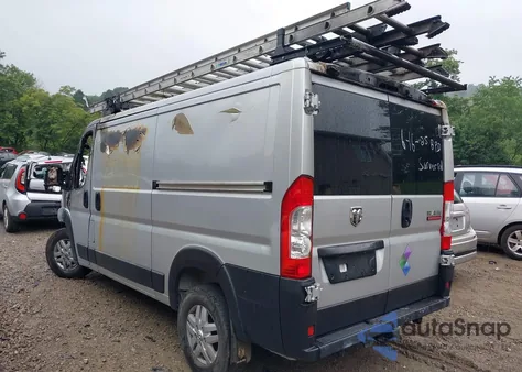 2022 Ram Promaster 3500 Low Roof 136 Wb from USA, damaged, VIN 3C6MRVWGXNE138983